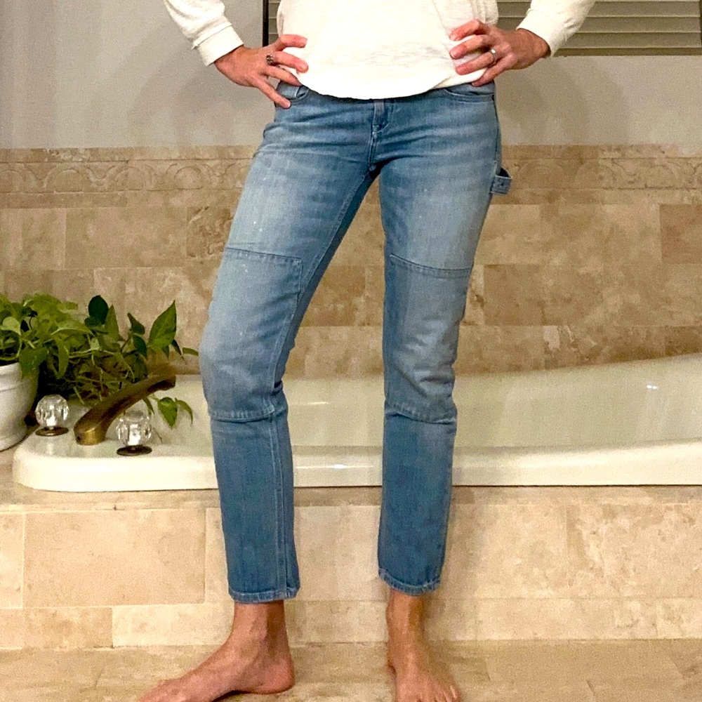 Pilcro and the Letterpress painter jeans.